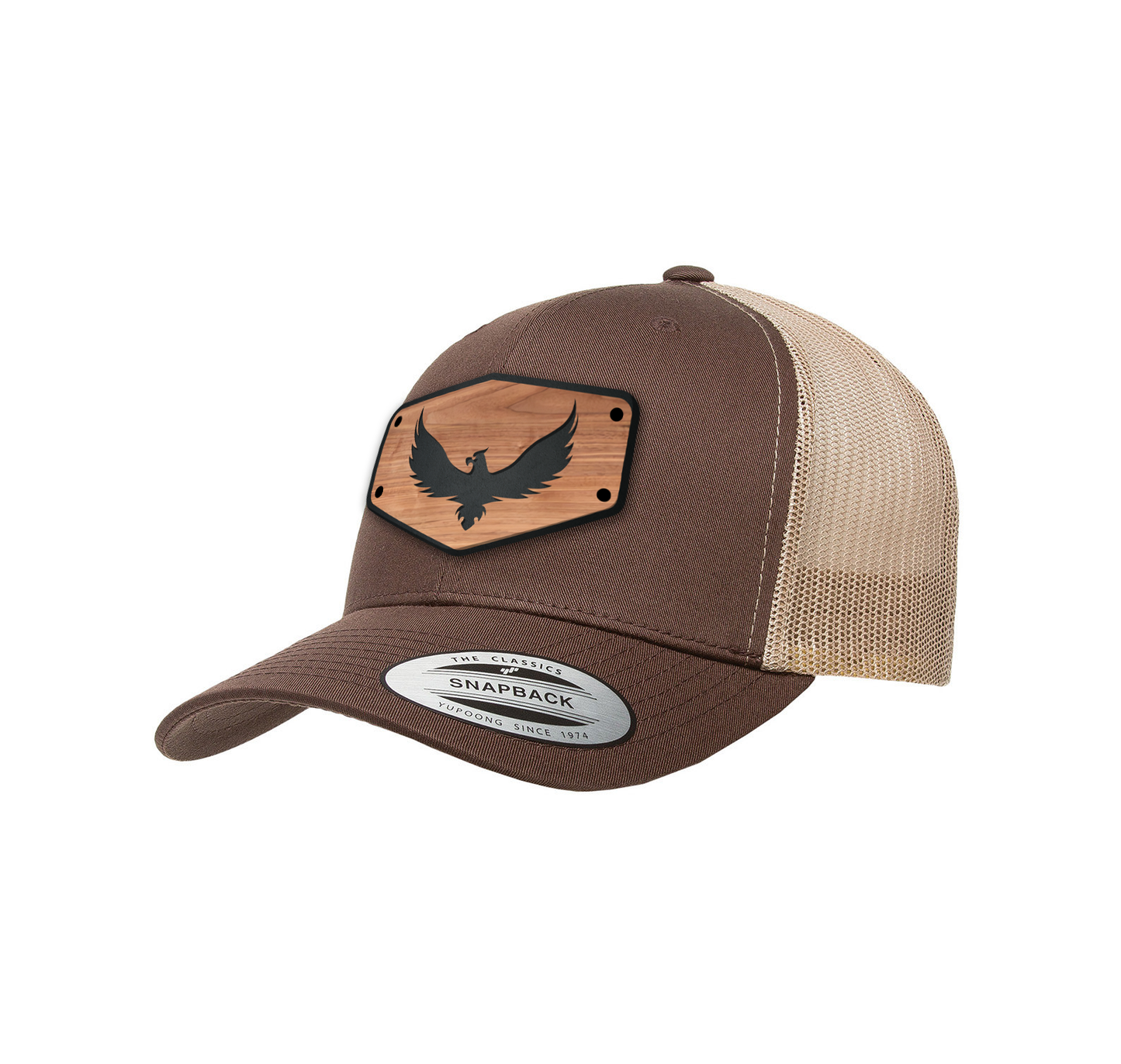 Trucker Hat with Eagle Design