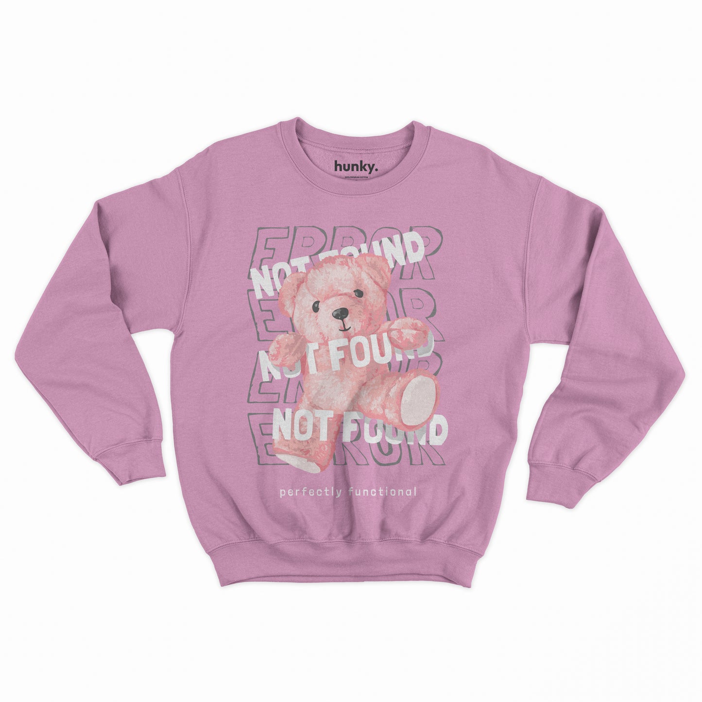 Not Found Bear Sweatshirt