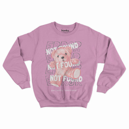 Not Found Bear Sweatshirt