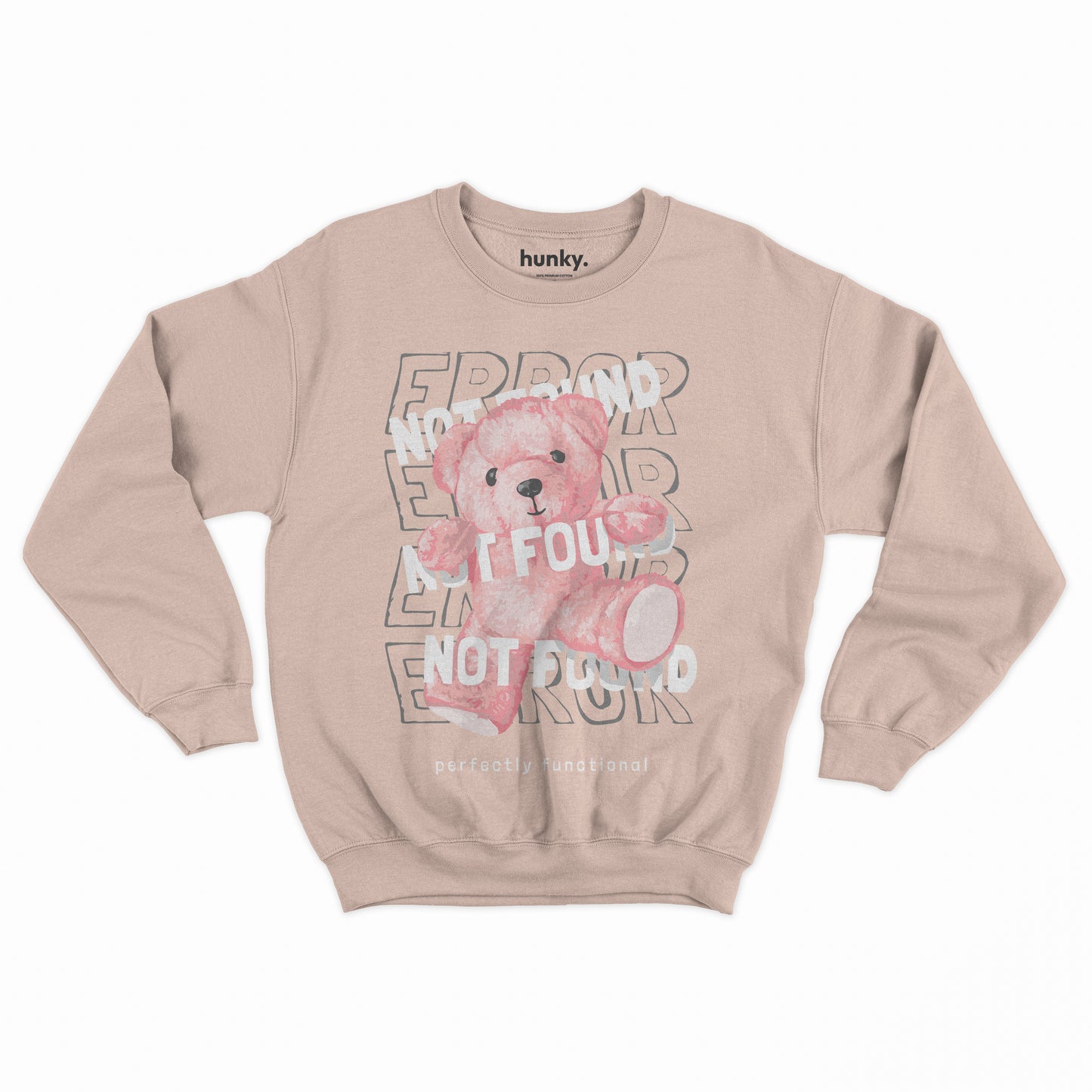 Not Found Bear Sweatshirt