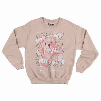 Not Found Bear Sweatshirt