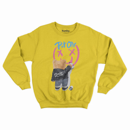 Put On A Smile Bear Sweatshirt