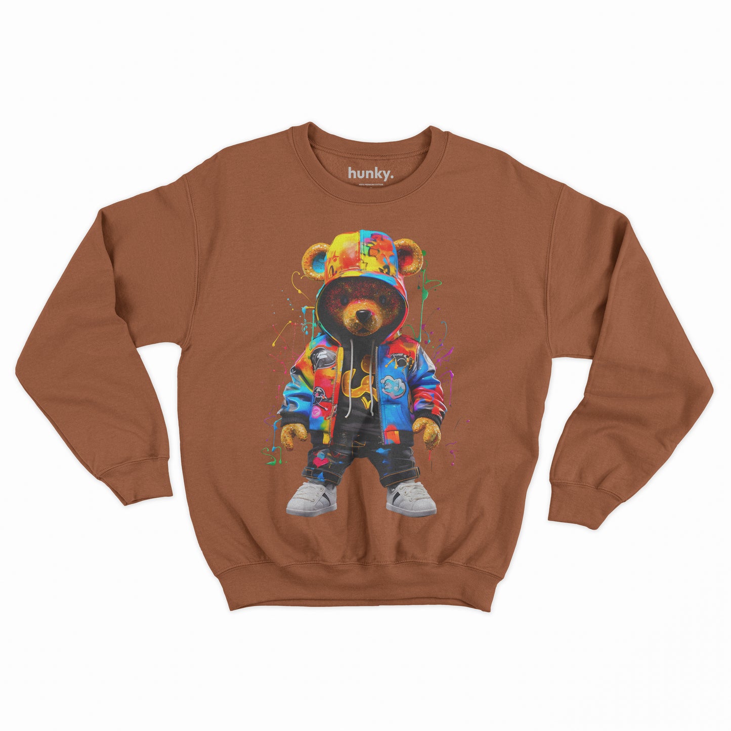 Cool Hooded Bear Sweatshirt