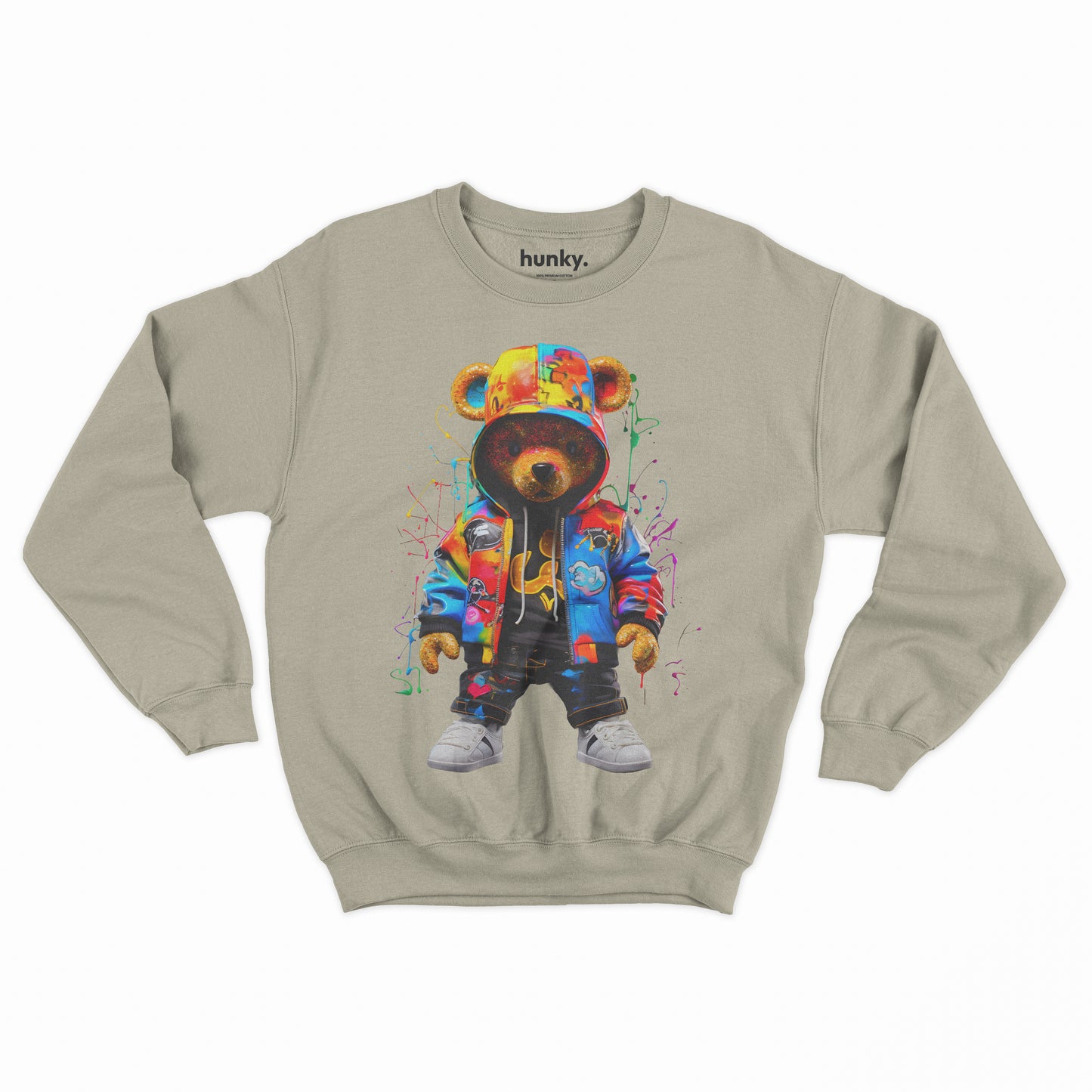 Cool Hooded Bear Sweatshirt