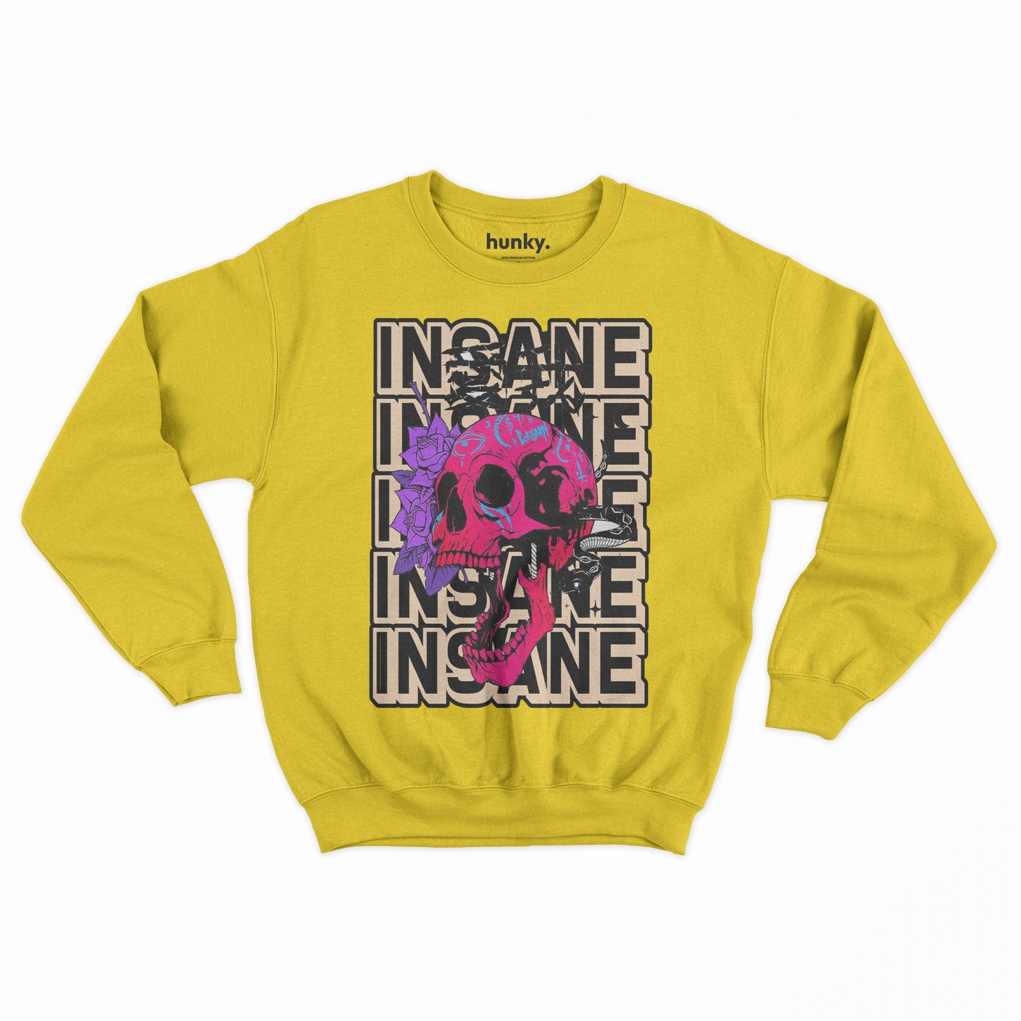 Insane Skull Sweatshirt