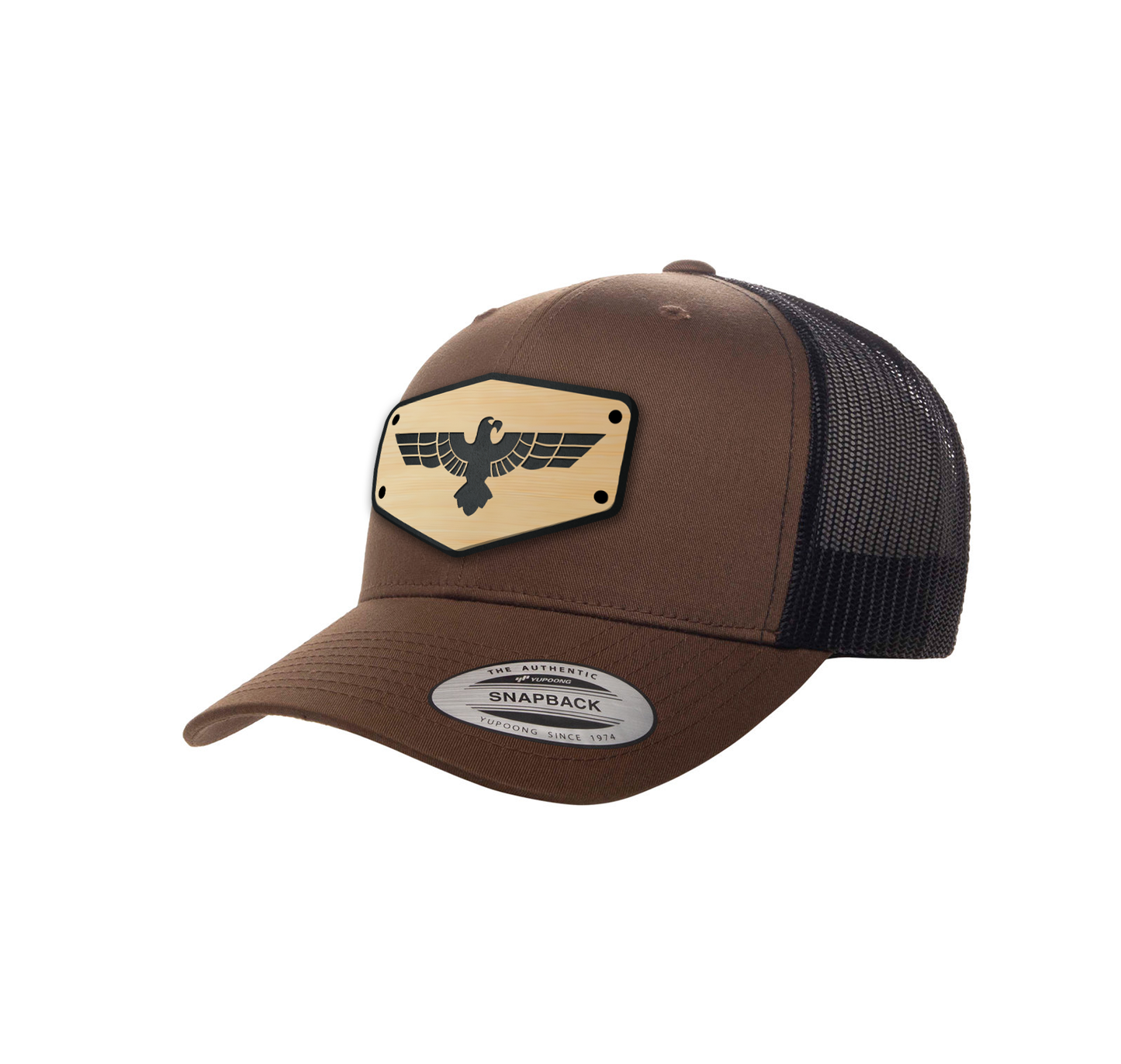 Trucker Hat with Eagle Design