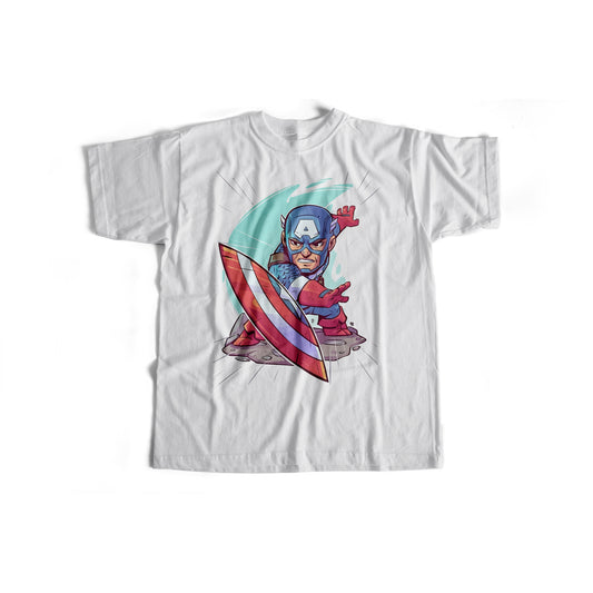 Superhero Captain America T-Shirt