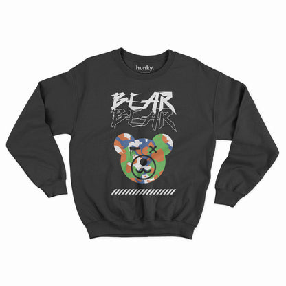 Camouflage Bear Sweatshirt