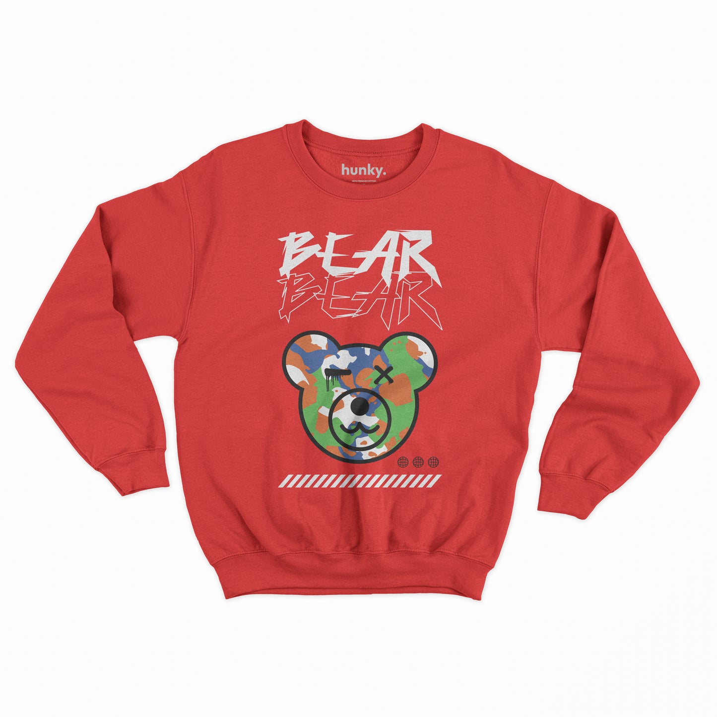 Camouflage Bear Sweatshirt