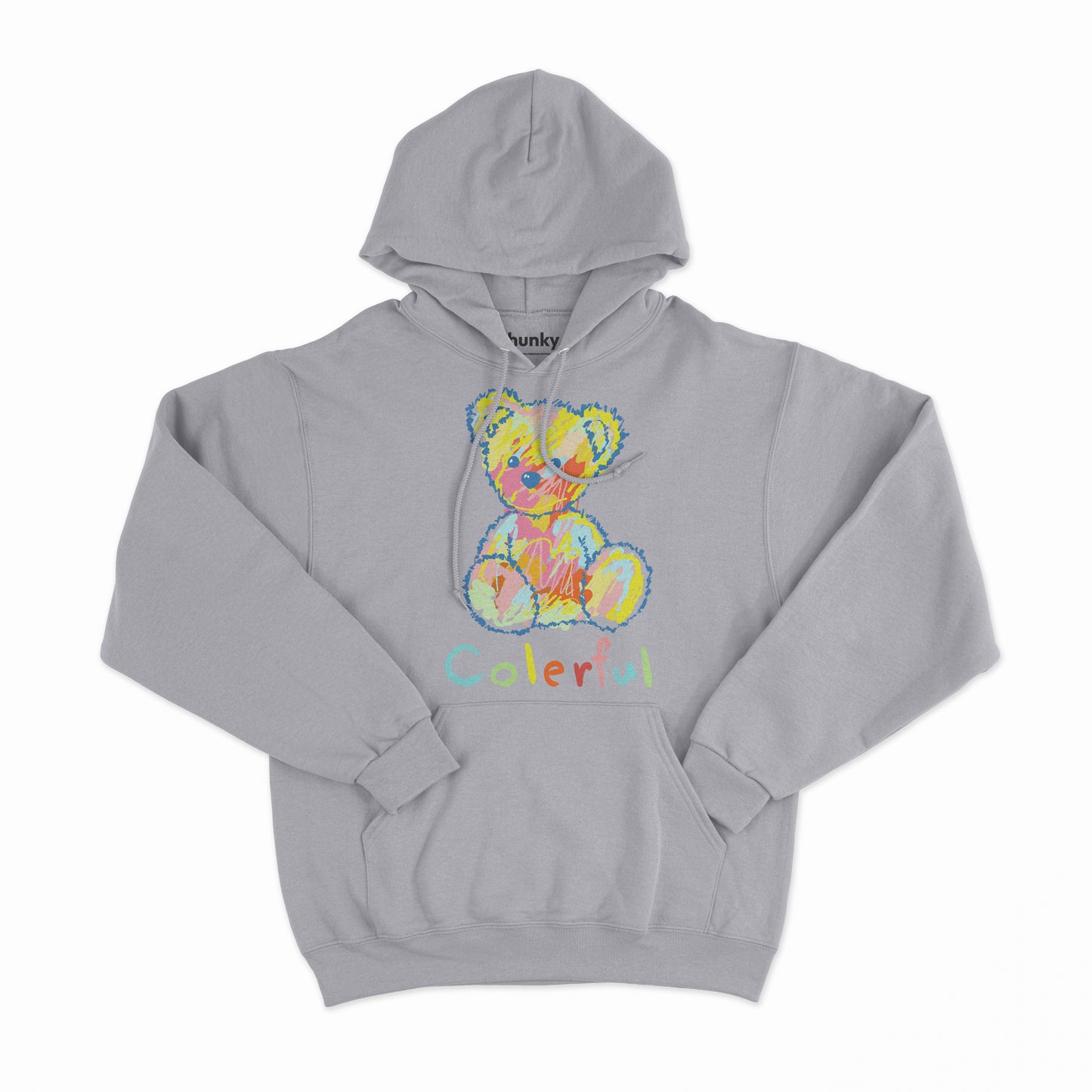 Colerful Bear Hoodie