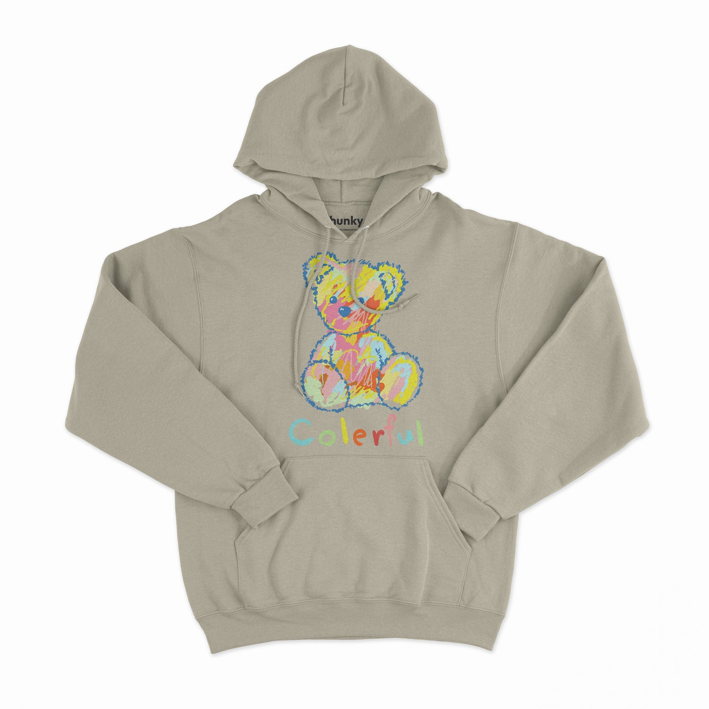 Colerful Bear Hoodie