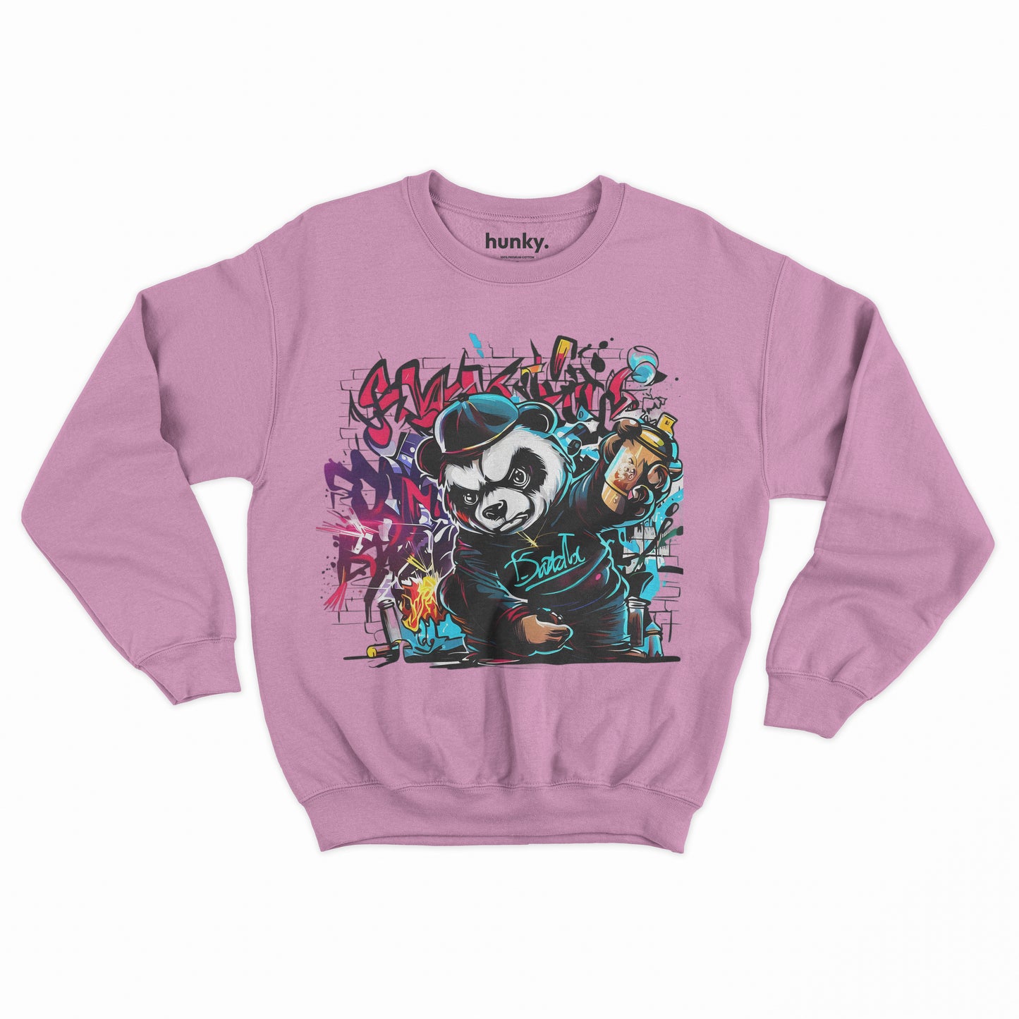 Graffiti Angry Panda Sweatshirt