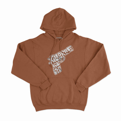 Calligram Gun Hoodie