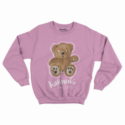 Warning Bear Sweatshirt