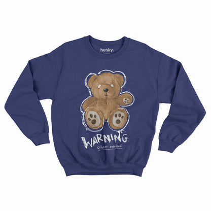 Warning Bear Sweatshirt