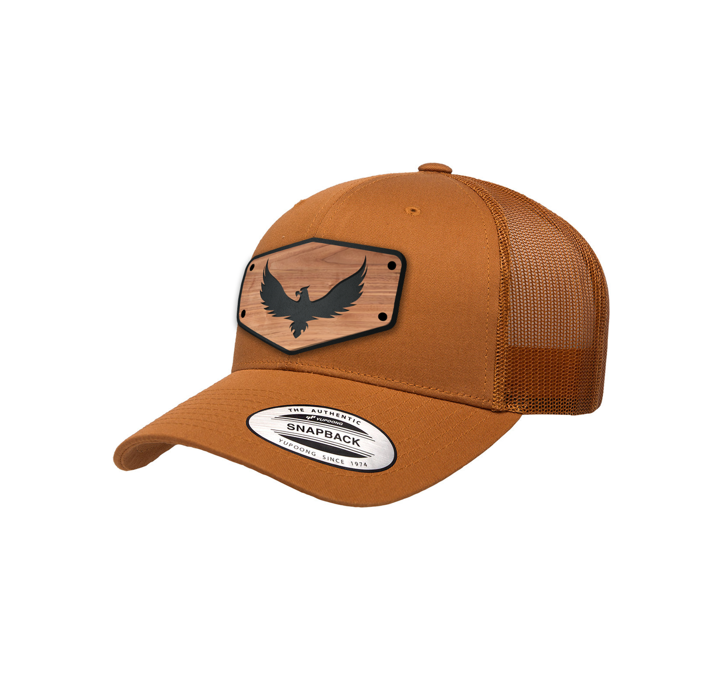 Trucker Hat with Eagle Design