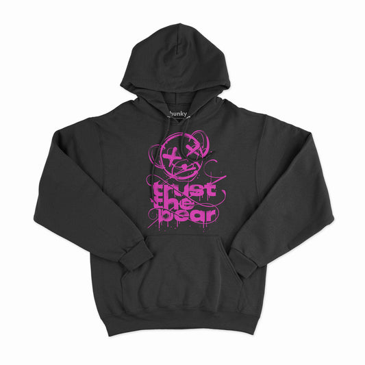 Pink Bear Hoodie