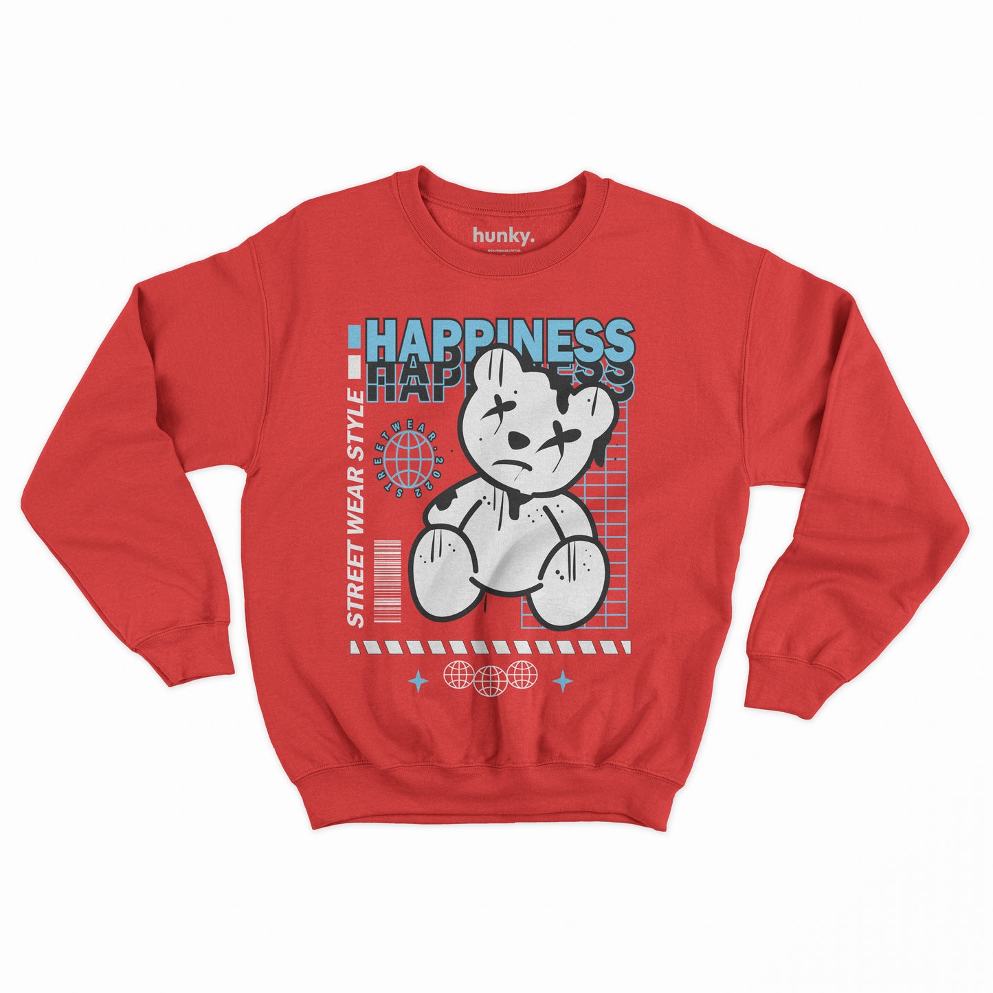 hapiness bear sweatshirt