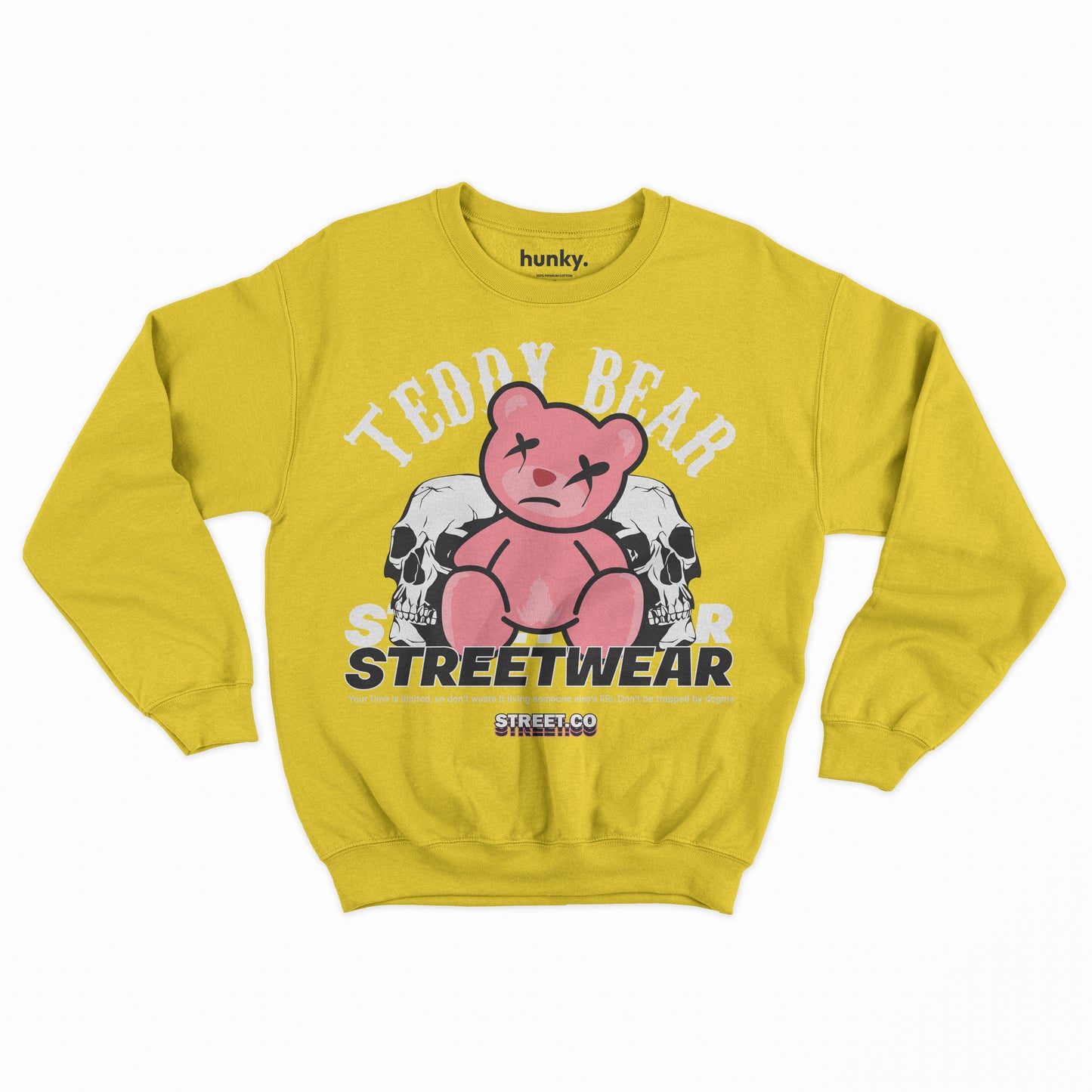 Street Teddy Bear Sweatshirt