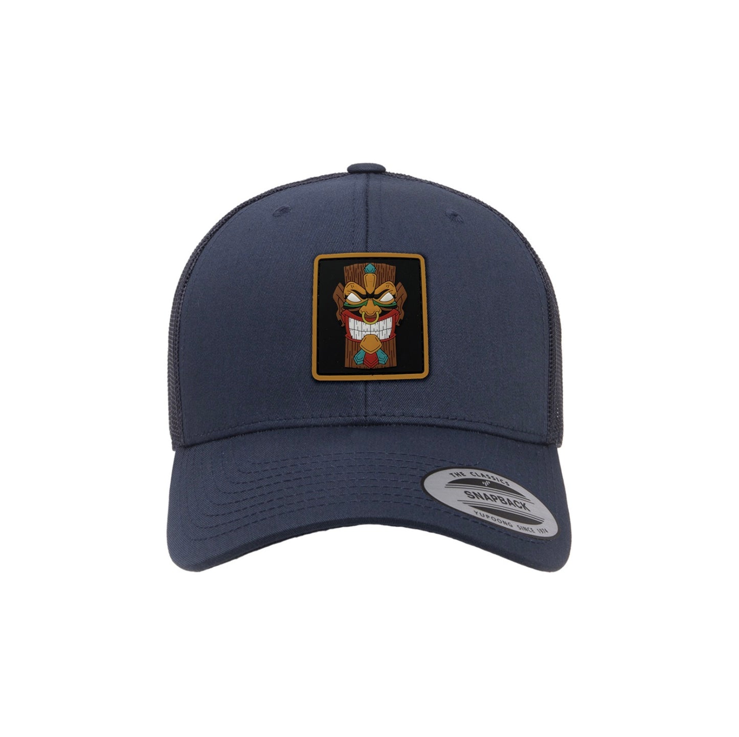 Dark Tiki PVC Patch Hat