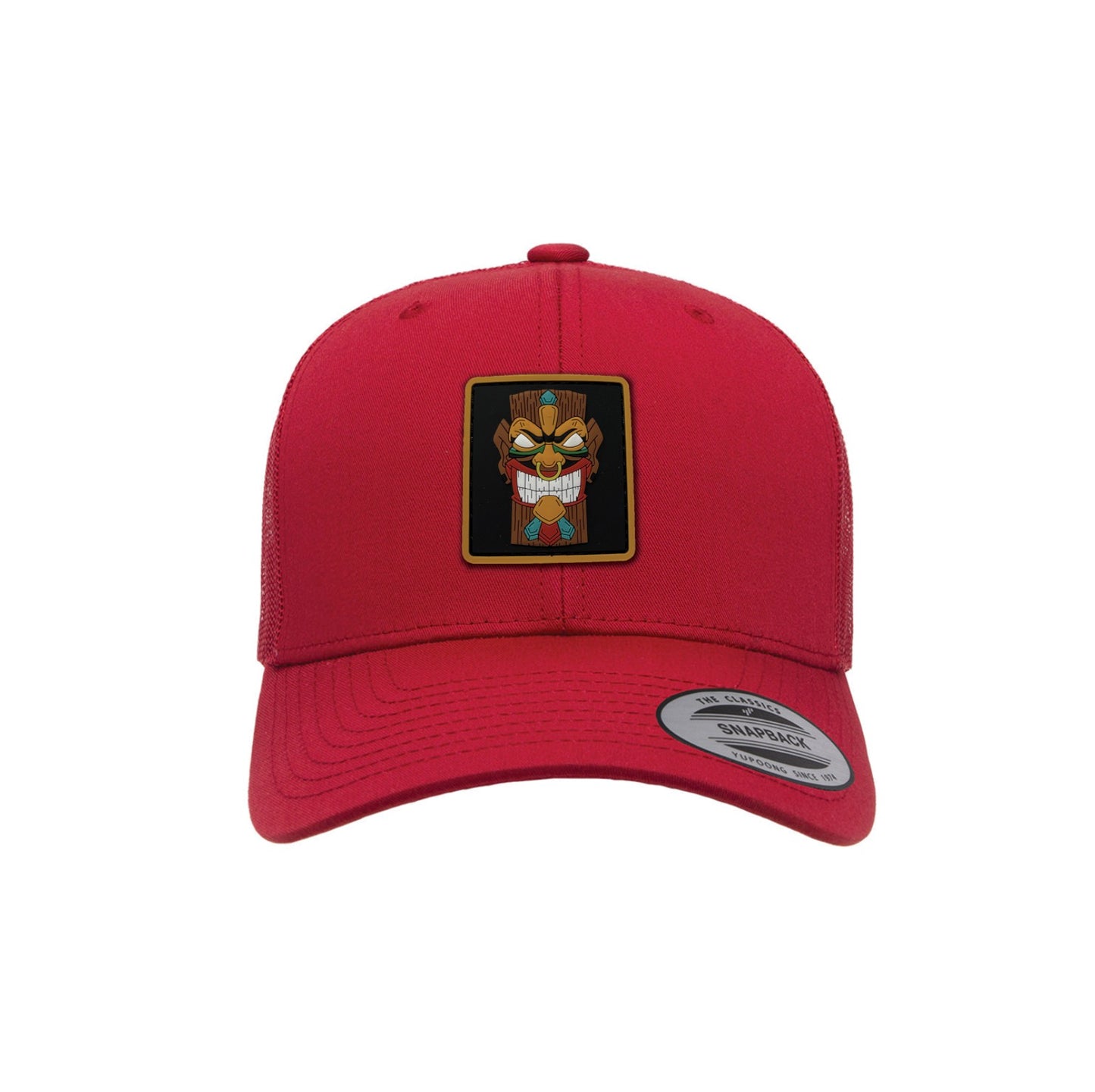 Dark Tiki PVC Patch Hat