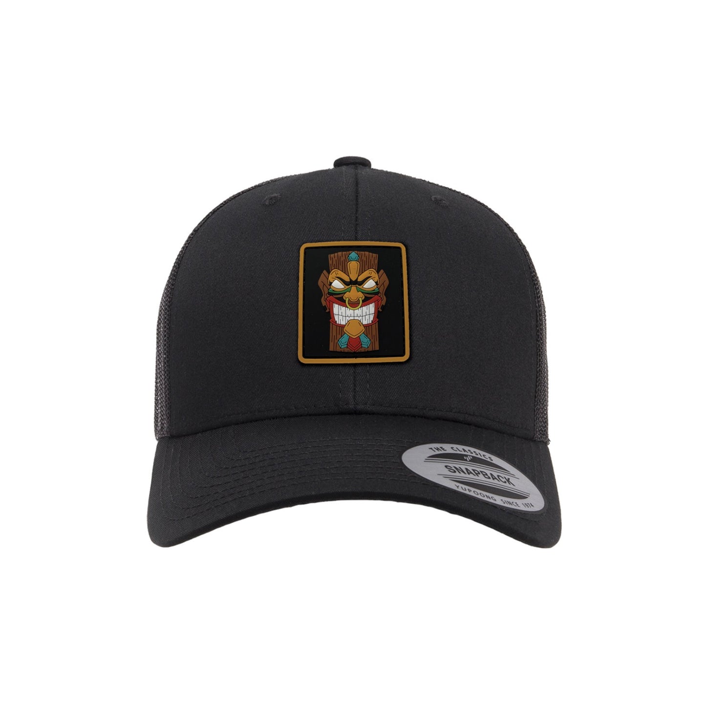 Dark Tiki PVC Patch Hat