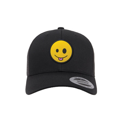 Happy Face PVC Patch Hat