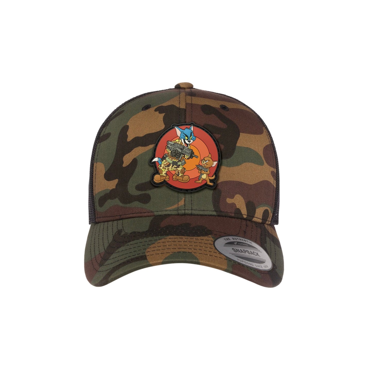 Tom and Jerry PVC Patch Hat